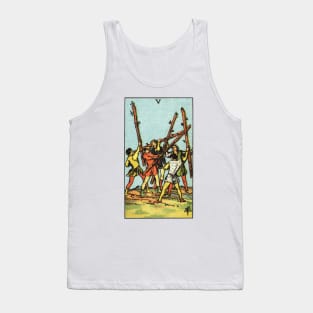 FIVE OF PENTACLES Tank Top